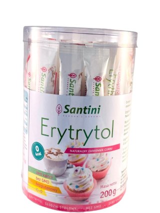 Erytrytol TUBA 200g (40x5g saszetka), Santini