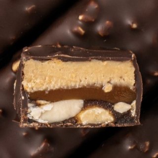 FIZI baton w polewie Peanut + Caramel 45g