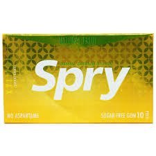 Guma do żucia Spry 10 szt. smak Owocowa Guma do żucia Spry 10 szt. smak Owocowa