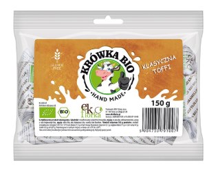 KRÓWKI TOFFI KLASYCZNE BEZGLUTENOWE BIO 150 g - EKOFLORKA