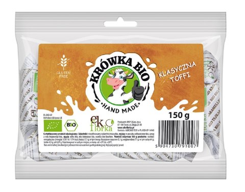 KRÓWKI TOFFI KLASYCZNE BEZGLUTENOWE BIO 150 g - EKOFLORKA KRÓWKI TOFFI KLASYCZNE BEZGLUTENOWE BIO 150 g - EKOFLORKA