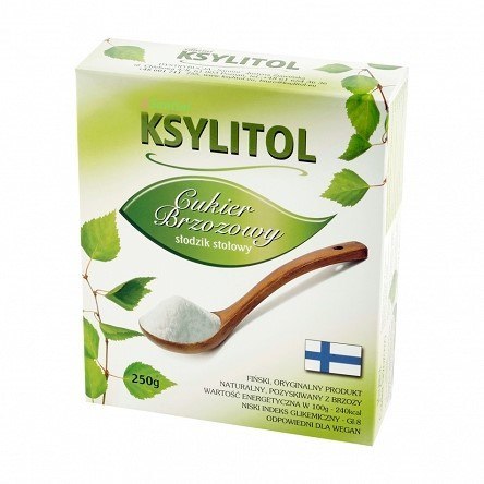 Ksylitol krystaliczny KARTONIK 250g, Santini Ksylitol krystaliczny KARTONIK 250g, Santini