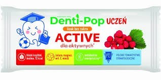 Lizak Denti-Pop Uczeń ACTIVE z witaminami 6g