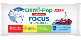 Lizak Denti-Pop Uczeń FOCUS na koncentrację 6g