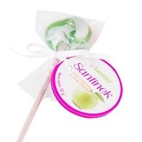 Lizak Santinek smak JABŁKO 10g Lizak Santinek smak JABŁKO 10g