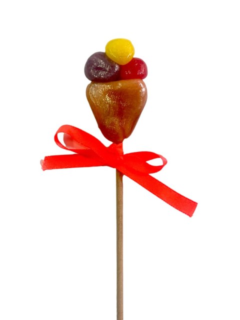 Lizak owocowy Lody 10g - bez cukru Lizak owocowy Lody 10g - bez cukru