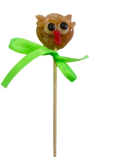 Lizak owocowy Sówka 10g - bez cukru Lizak owocowy Sówka 10g - bez cukru