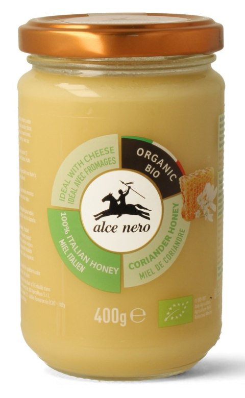 MIÓD Z KOLENDRY BIO 400 g - ALCE NERO MIÓD Z KOLENDRY BIO 400 g - ALCE NERO