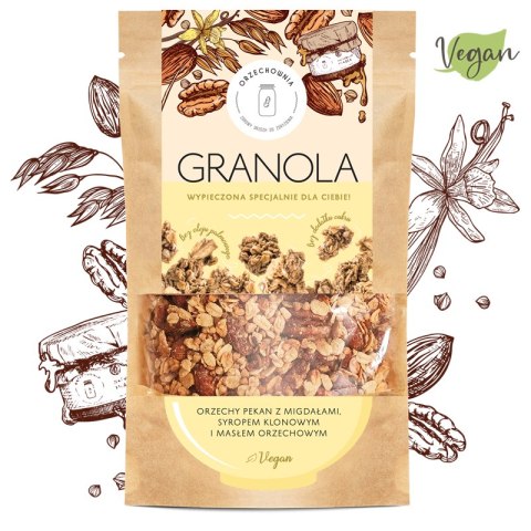 Orzechownia Granola orzechy pekan z migda艂ami, 320 Orzechownia Granola orzechy pekan z migda艂ami, 320