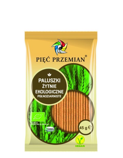 Paluszki Żytnie pełnoziarniste BIO 45g Paluszki Żytnie pełnoziarniste BIO 45g