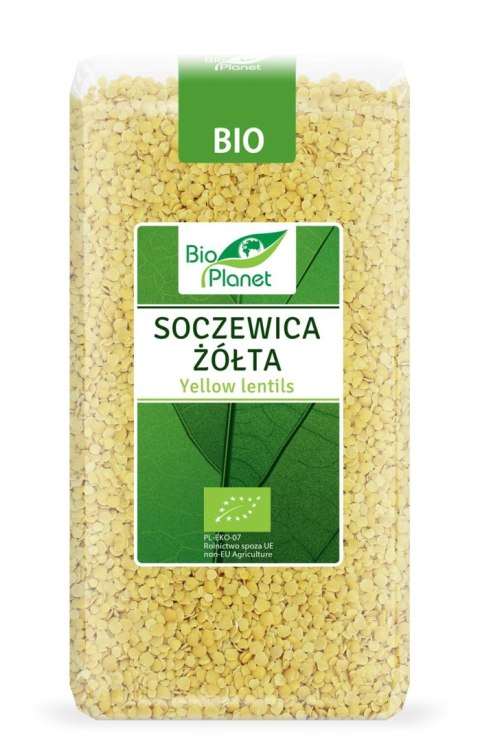 SOCZEWICA ŻÓŁTA BIO 500 g - BIO PLANET SOCZEWICA ŻÓŁTA BIO 500 g - BIO PLANET