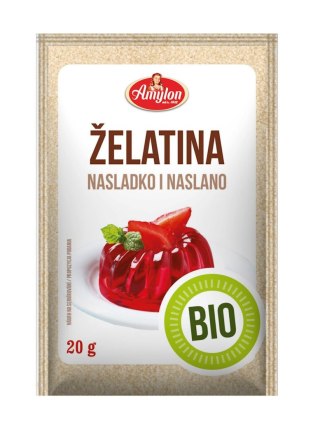 Żelatyna w proszku BIO 20g, Amylon