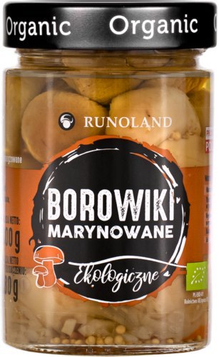BOROWIK MARYNOWANY BIO 300 g (180 g) - RUNOLAND BOROWIK MARYNOWANY BIO 300 g (180 g) - RUNOLAND