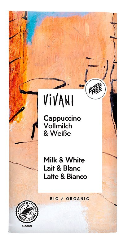 CZEKOLADA O SMAKU CAPPUCCINO BIO 100 g - VIVANI CZEKOLADA O SMAKU CAPPUCCINO BIO 100 g - VIVANI