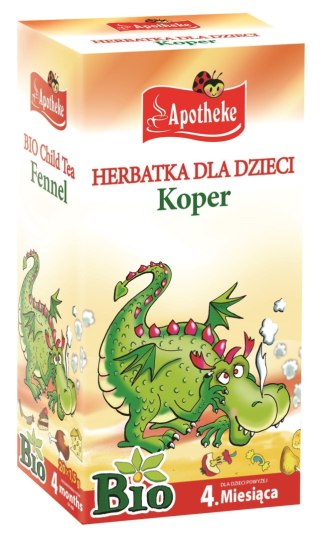 HERBATKA DLA DZIECI - KOPER WŁOSKI BIO (20 x 1,5 g) 30 g - APOTHEKE