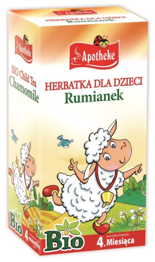 HERBATKA DLA DZIECI - RUMIANEK BIO (20 x 1 g) 20 g - APOTHEKE