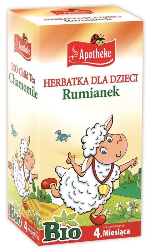 HERBATKA DLA DZIECI - RUMIANEK BIO (20 x 1 g) 20 g - APOTHEKE HERBATKA DLA DZIECI - RUMIANEK BIO (20 x 1 g) 20 g - APOTHEKE