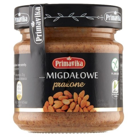 KREM MIGDAŁOWY SOLONY BEZGLUTENOWY 185 g - PRIMAVIKA KREM MIGDAŁOWY SOLONY BEZGLUTENOWY 185 g - PRIMAVIKA
