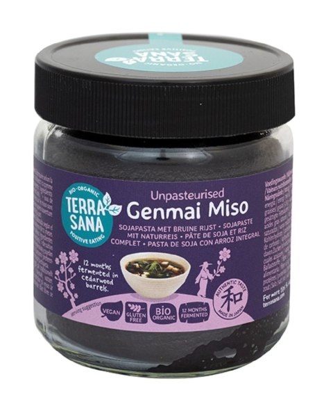 MISO GENMAI (PASTA Z SOI I RYŻU BRĄZOWEGO) BIO 350 g - TERRASANA MISO GENMAI (PASTA Z SOI I RYŻU BRĄZOWEGO) BIO 350 g - TERRASANA
