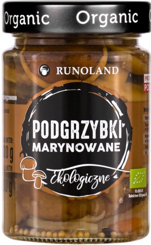 PODGRZYBEK MARYNOWANY BIO 300 g (180 g) - RUNOLAND PODGRZYBEK MARYNOWANY BIO 300 g (180 g) - RUNOLAND