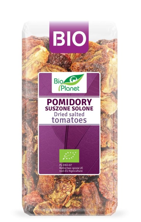 POMIDORY SUSZONE SOLONE BIO 150 g - BIO PLANET POMIDORY SUSZONE SOLONE BIO 150 g - BIO PLANET