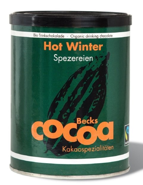 CZEKOLADA DO PICIA HOT WINTER FAIR TRADE BEZGLUTENOWA BIO 250 g - BECKS COCOA CZEKOLADA DO PICIA HOT WINTER FAIR TRADE BEZGLUTENOWA BIO 250 g - BECKS COCOA