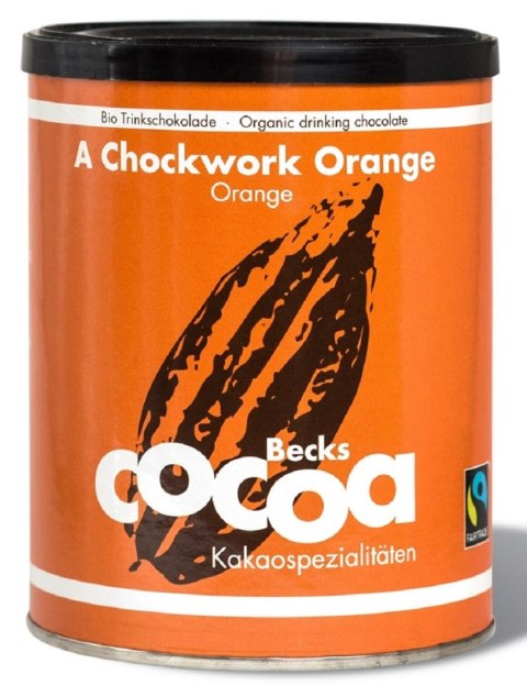 CZEKOLADA DO PICIA POMARAŃCZOWO - IMBIROWA FAIR TRADE BEZGLUTENOWA BIO 250 g - BECKS COCOA CZEKOLADA DO PICIA POMARAŃCZOWO - IMBIROWA FAIR TRADE BEZGLUTENOWA BIO 250 g - BECKS COCOA