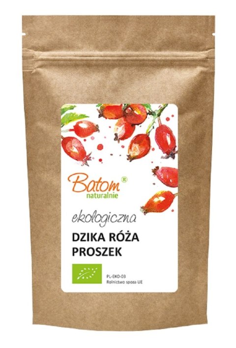 DZIKA RÓŻA PROSZEK BIO 100 g - BATOM DZIKA RÓŻA PROSZEK BIO 100 g - BATOM