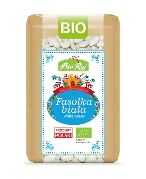 FASOLKA BIAŁA BIO (POLSKA) 500 g - BIO RAJ FASOLKA BIAŁA BIO (POLSKA) 500 g - BIO RAJ