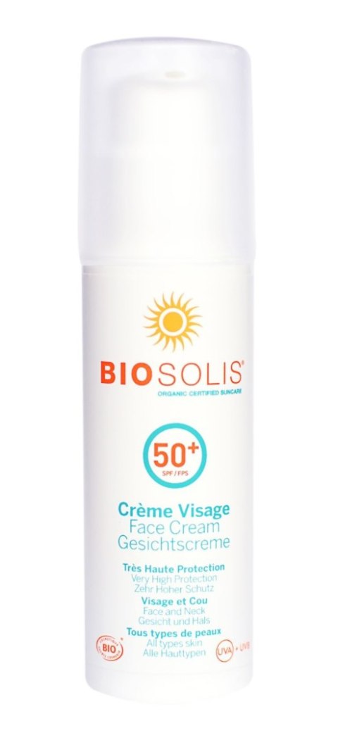 KREM PRZECIWSŁONECZNY DO TWARZY SPF 50+ ECO 50 ml - BIOSOLIS (PRODUKT SEZONOWY) KREM PRZECIWSŁONECZNY DO TWARZY SPF 50+ ECO 50 ml - BIOSOLIS (PRODUKT SEZONOWY)