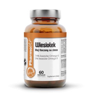 OLEJ Z WIESIOŁKA (500 mg) BEZGLUTENOWY 60 KAPSUŁEK - PHARMOVIT (CLEAN LABEL)