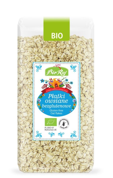PŁATKI OWSIANE BEZGLUTENOWE BIO (POLSKA) 350 g - BIO RAJ PŁATKI OWSIANE BEZGLUTENOWE BIO (POLSKA) 350 g - BIO RAJ