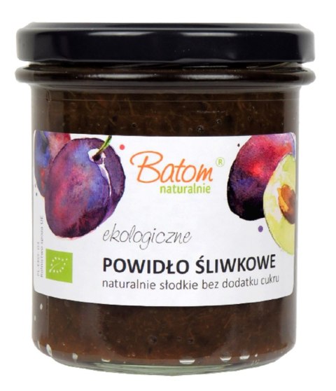 POWIDŁA ŚLIWKOWE BEZ DODATKU CUKRÓW BIO 340 g - BATOM POWIDŁA ŚLIWKOWE BEZ DODATKU CUKRÓW BIO 340 g - BATOM