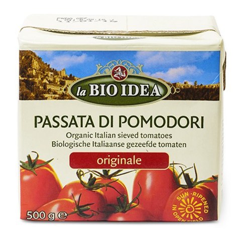 SOS POMIDOROWY PASSATA BIO 500 g (KARTON) - LA BIO IDEA SOS POMIDOROWY PASSATA BIO 500 g (KARTON) - LA BIO IDEA