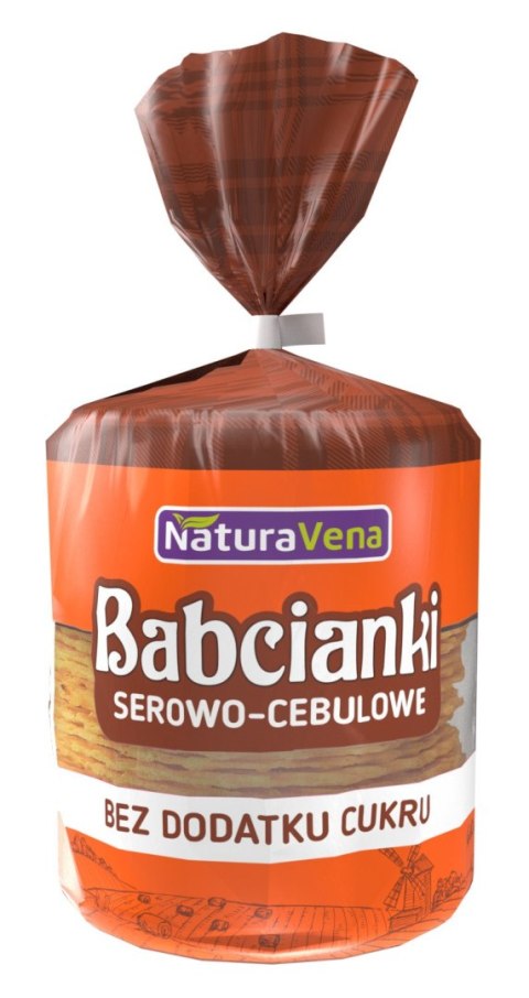 BABCIANKI SEROWO-CEBULOWE BEZ DODATKU CUKRÓW 110 g - NATURAVENA BABCIANKI SEROWO-CEBULOWE BEZ DODATKU CUKRÓW 110 g - NATURAVENA