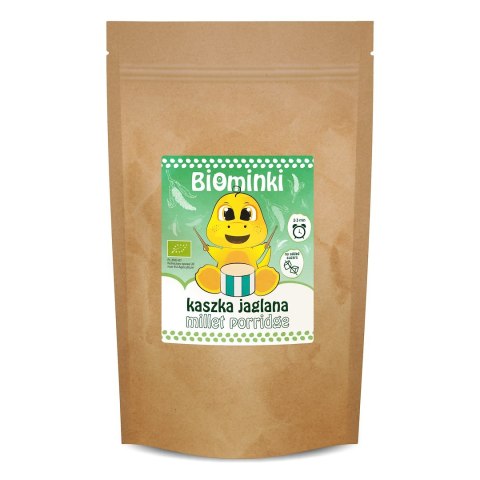 KASZKA JAGLANA BEZ DODATKU CUKRÓW BIO 500 g - BIOMINKI KASZKA JAGLANA BEZ DODATKU CUKRÓW BIO 500 g - BIOMINKI