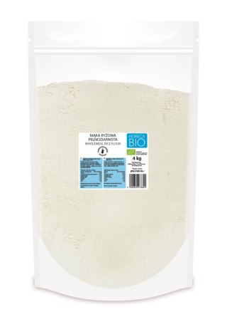 MĄKA RYŻOWA PEŁNOZIARNISTA BEZGLUTENOWA BIO 4 kg - HORECA (BIO PLANET)