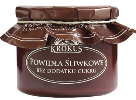 POWIDŁA ŚLIWKOWE BEZ DODATKU CUKRÓW 310 g - KROKUS POWIDŁA ŚLIWKOWE BEZ DODATKU CUKRÓW 310 g - KROKUS