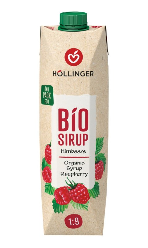 SYROP MALINOWY BIO 1 L - HOLLINGER SYROP MALINOWY BIO 1 L - HOLLINGER