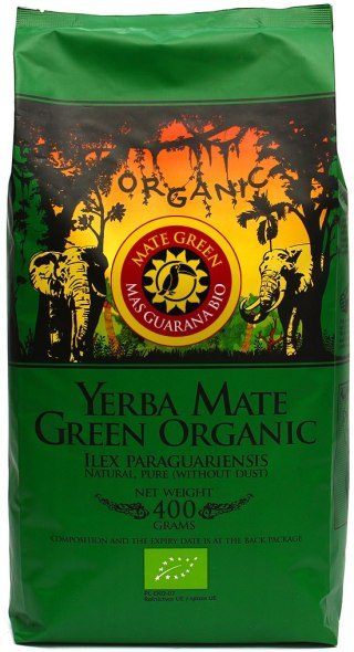 YERBA MATE GREEN MAS GUARANA BIO 400 g - YERBA MATE GREEN ORGANIC
