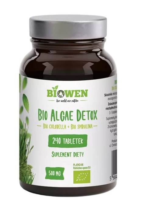 ALGI DETOX BIO 240 TABLETEK - BIOWEN ALGI DETOX BIO 240 TABLETEK - BIOWEN