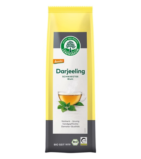 HERBATA CZARNA LIŚCIASTA DARJEELING DEMETER BIO 75 g - LEBENSBAUM HERBATA CZARNA LIŚCIASTA DARJEELING DEMETER BIO 75 g - LEBENSBAUM