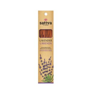 KADZIDEŁKA INDYJSKIE LAWENDA (15 szt.) 30 g - SATTVA (WELLNESS)