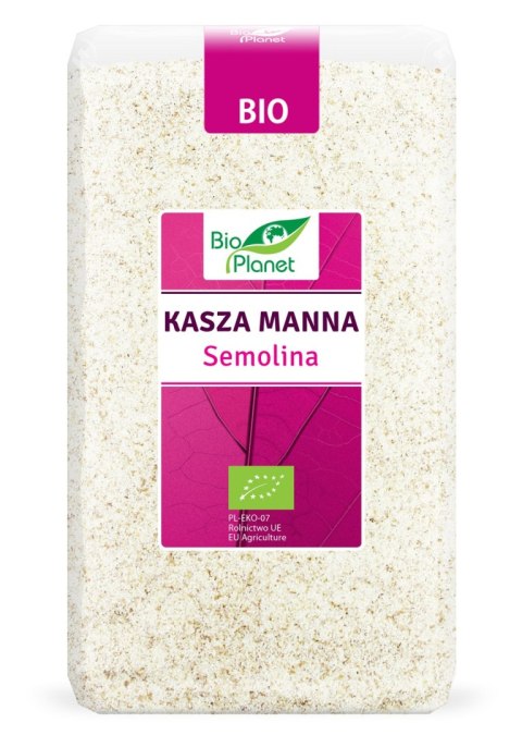 KASZA MANNA BIO 1 kg - BIO PLANET KASZA MANNA BIO 1 kg - BIO PLANET