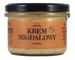 KREM MIGDAŁOWY Z WANILIĄ KETO BEZ DODATKU CUKRÓW BEZGLUTENOWY 190 g - BATON WARSZAWSKI