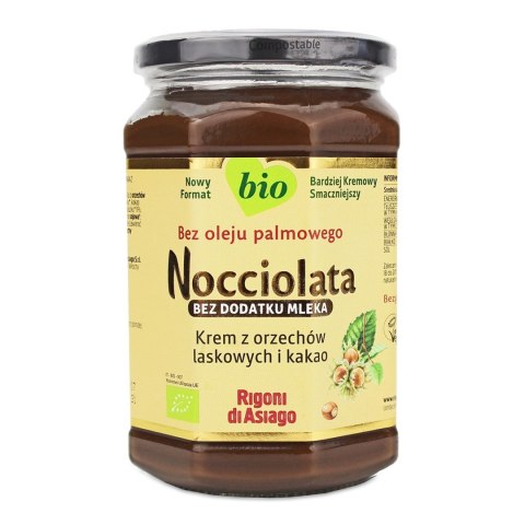 KREM WEGAŃSKI Z ORZECHÓW LASKOWYCH I KAKAO BEZGLUTENOWY BIO 650 g - RIGONI DI ASIAGO (NOCCIOLATA) KREM WEGAŃSKI Z ORZECHÓW LASKOWYCH I KAKAO BEZGLUTENOWY BIO 650 g - RIGONI DI ASIAGO (NOCCIOLATA)