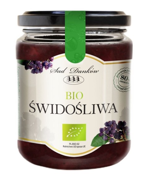 ŚWIDOŚLIWA 80 % BIO 260 g - SAD DANKÓW ŚWIDOŚLIWA 80 % BIO 260 g - SAD DANKÓW