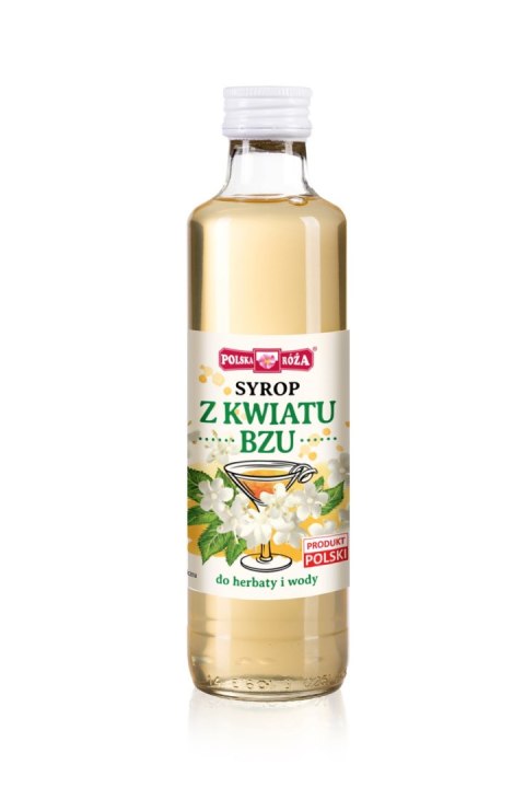 SYROP Z KWIATÓW CZARNEGO BZU 250 ml - POLSKA RÓŻA SYROP Z KWIATÓW CZARNEGO BZU 250 ml - POLSKA RÓŻA