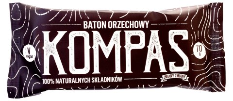BATON ORZECHOWY KOMPAS BEZGLUTENOWY 70 g - ZMIANY ZMIANY BATON ORZECHOWY KOMPAS BEZGLUTENOWY 70 g - ZMIANY ZMIANY
