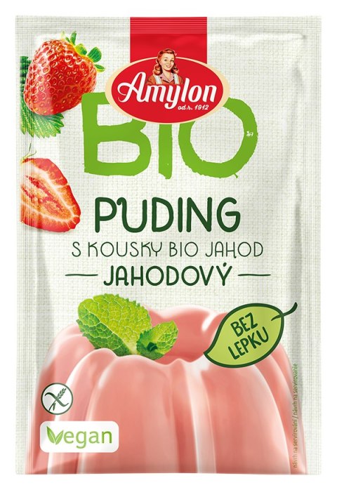BUDYŃ TRUSKAWKOWY BEZGLUTENOWY BIO 40 g - AMYLON BUDYŃ TRUSKAWKOWY BEZGLUTENOWY BIO 40 g - AMYLON